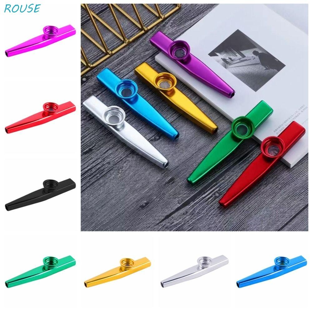 ROUSE Metal Kazoo, Aluminium Alloy Instruments Diaphragm Mouth Kazoos ...