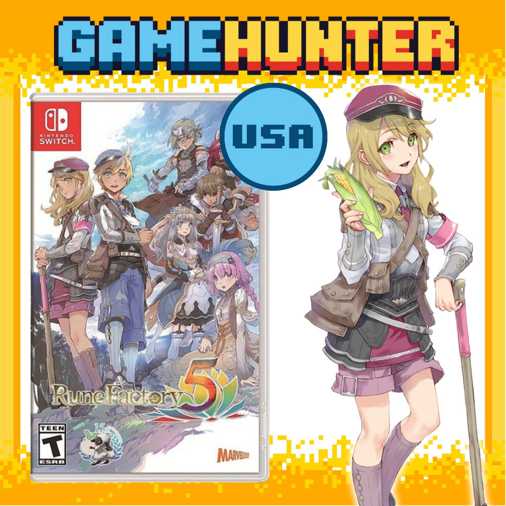 Nintendo Switch Rune Factory 5 RF5/ [English Version] | Shopee Philippines
