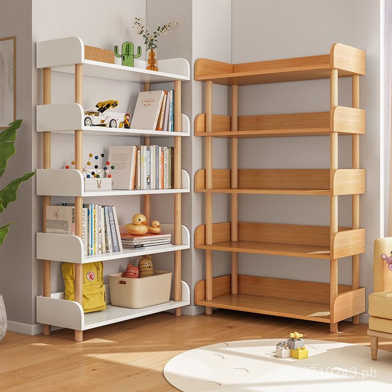 Bookshelf Simple Floor-standing Living Room Storage Rack Multi-layer ...