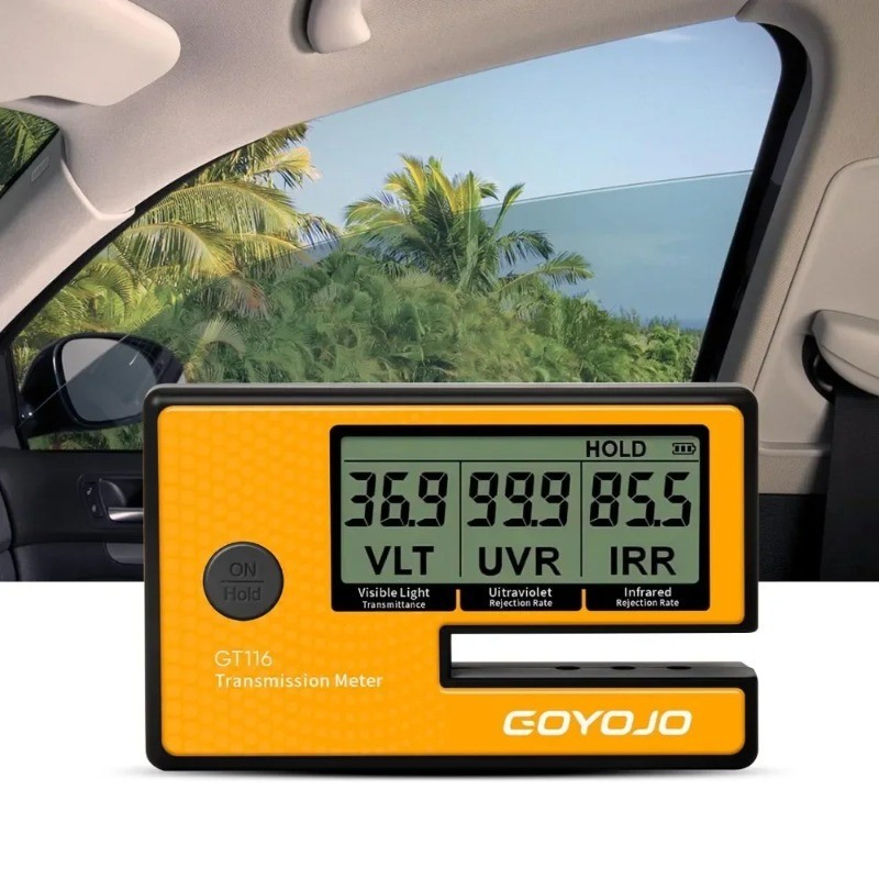 Window Tint Solar Film IR Power Meter - Tester For Infrared Rejection Rate, Glass Tint Measurement