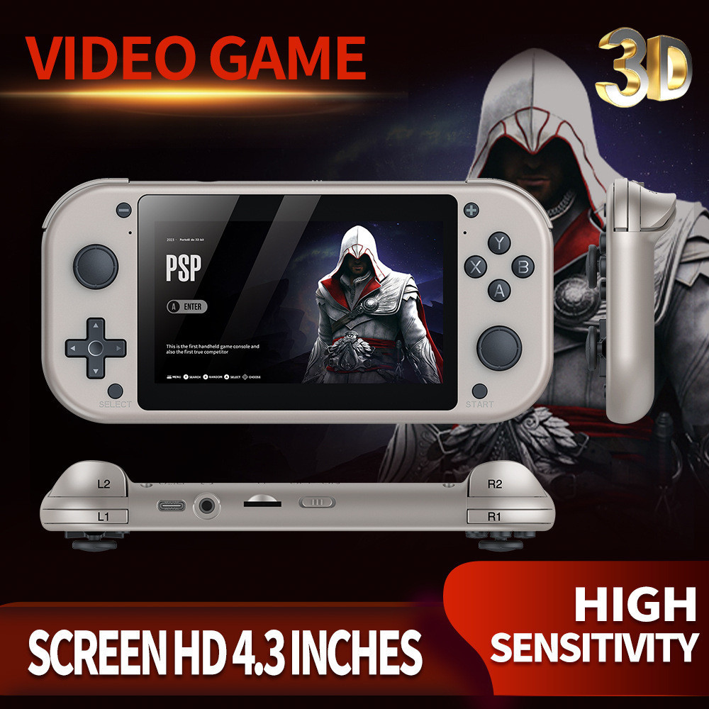 New M17 Handheld Game Console TV Game Console 3D Home Arcade 4K HD ...