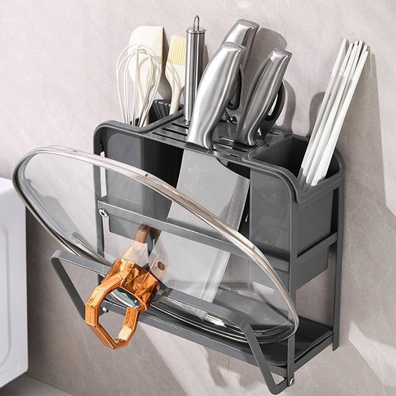 Kitchen Knife Rack Shelf 2024 New Style Space-Saving Multifunctional ...
