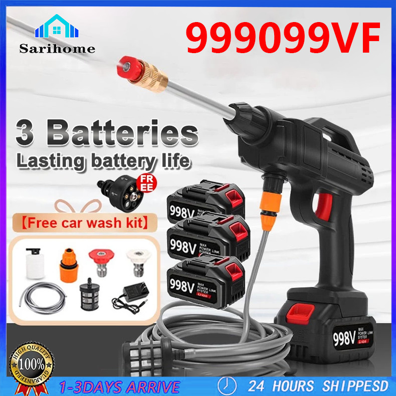 Pressure washer Portable Car washer water sprayer CAN Rechargeable Wash