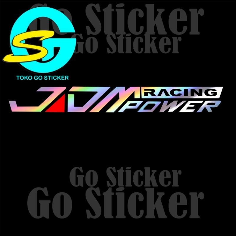 JDM Racing Power Sticker for Car Stickers and Decals Waterproof Car ...