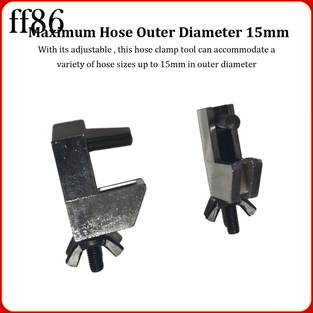 1/2/3 2 Pieces Hose Tool Hose Clamp Tool Oil Pipe Clamp Brake Hose Made