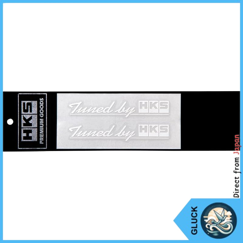 HKS Tuned Sticker W120 51003-AK144 White [Direct from Japan] | Shopee ...