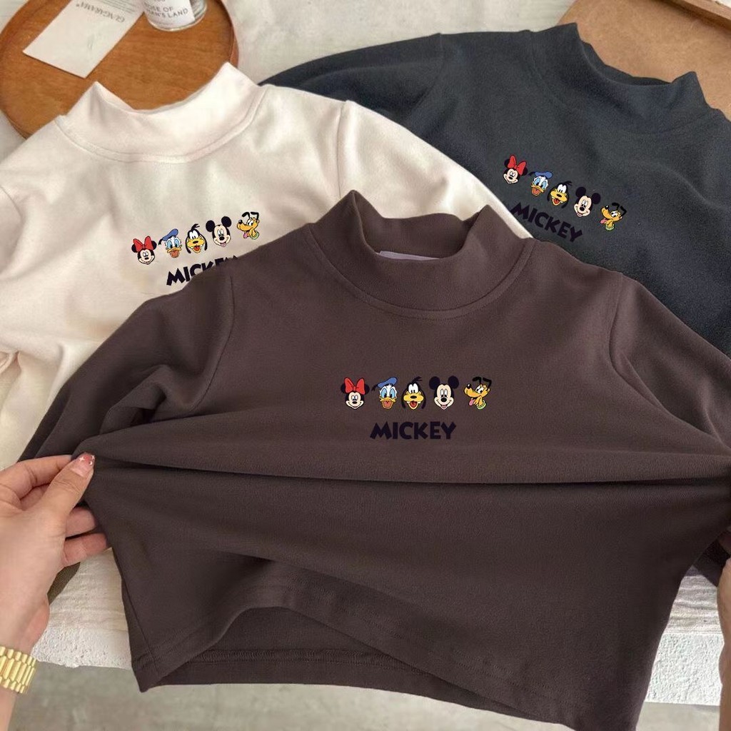 2023 Girls Boys Warm Inner Tops Long-Sleeved T-Shirts Children's German ...