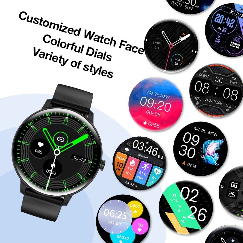 Aolon GTR Mini Smart Watch Bluetooth Call Dial Custom Fitness Traker Sports Watch IP67 Waterproof Shopee Philippines