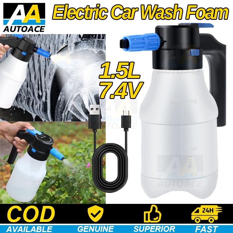 thumbnail image 2 of JDAG 1.5L Pump Foam Sprayer For Car Detailing – Pressure Sprayer For Soap & Chemicals 2 of 5