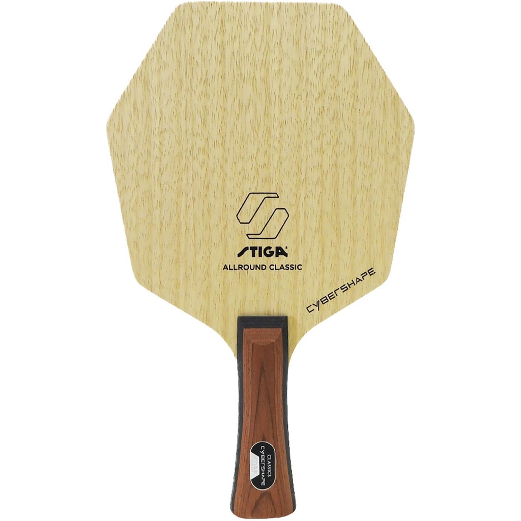 STIGA Table Tennis Hexagonal Racket Cyber Shape All-Round Classic (FLA ...