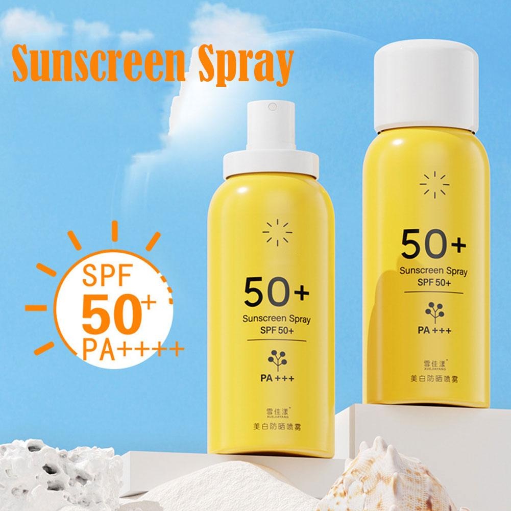 High Power Sunscreen Spray Light And Thin Can Isolate The Keep Greasy ...