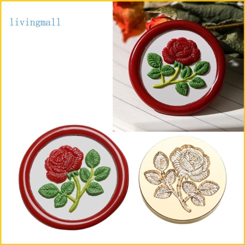 LIVI Sealing Stamp Head Waxes Stamp Head Brass Scrapbooking Stamp Head