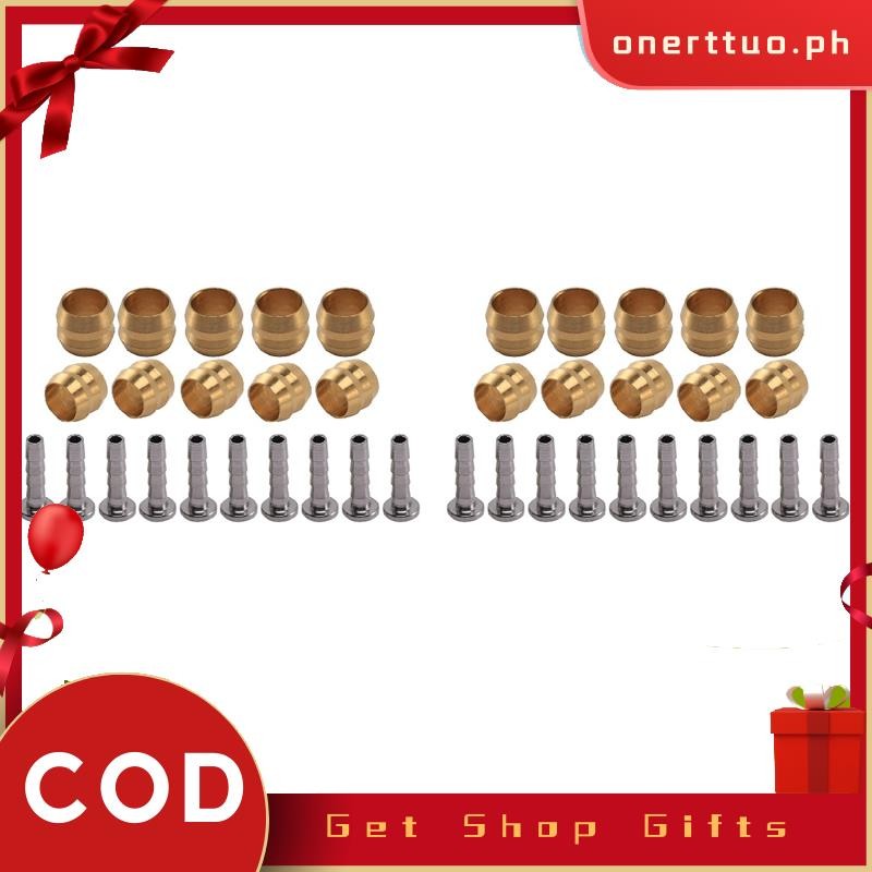 20 Set Hydraulic Disc Brake Hose Mountain Bike Bicycle Olive Connector