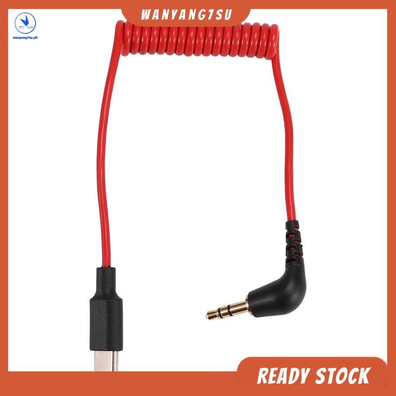 [wanyang7su.ph] Type-C to 3.5Mm Cable for RODE Wireless Go II, Right ...