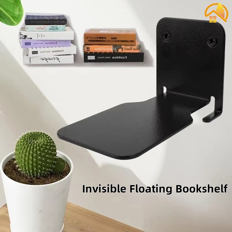 Stainless Steel Invisible Bookshelf Hidden Suspended Bracket- Multi ...
