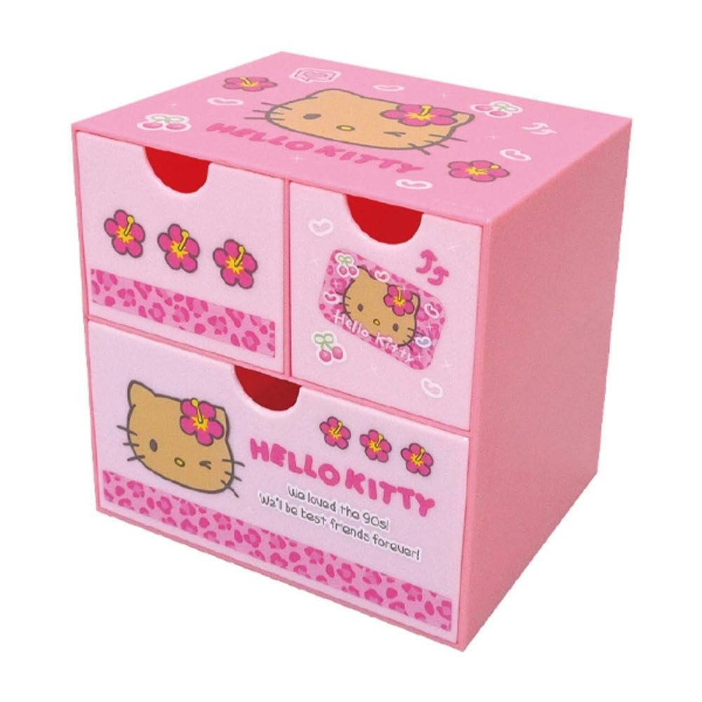 K Company Sanrio Characters Character Chest Hello Kitty Pink CCH10-KTP ...
