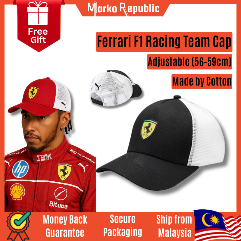F1 Ferrari Racing Team Lewis Hamilton Unisex Luxury Car Brand Fan ...