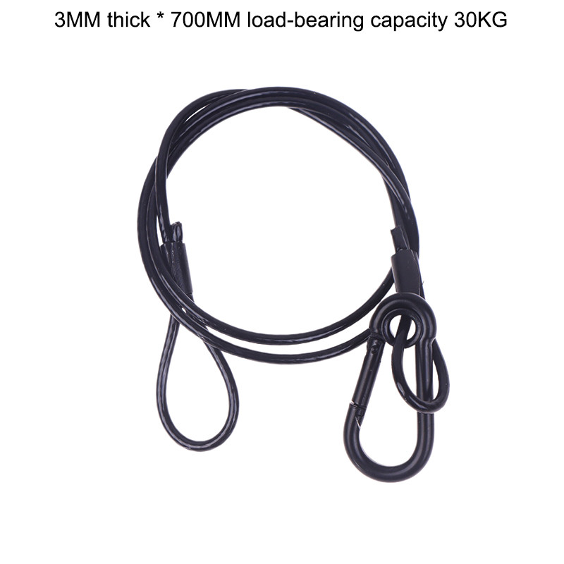 SUPERSHOP 1 Piece 70/80/100cm Stage Light Safety Rope Cable/Safe Wire ...