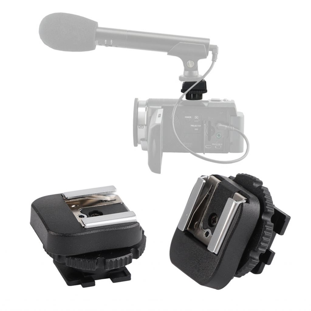 Muswanna-PH CSM3 Black ABS Hot Shoe Adapter Flash Mount Adapters ...