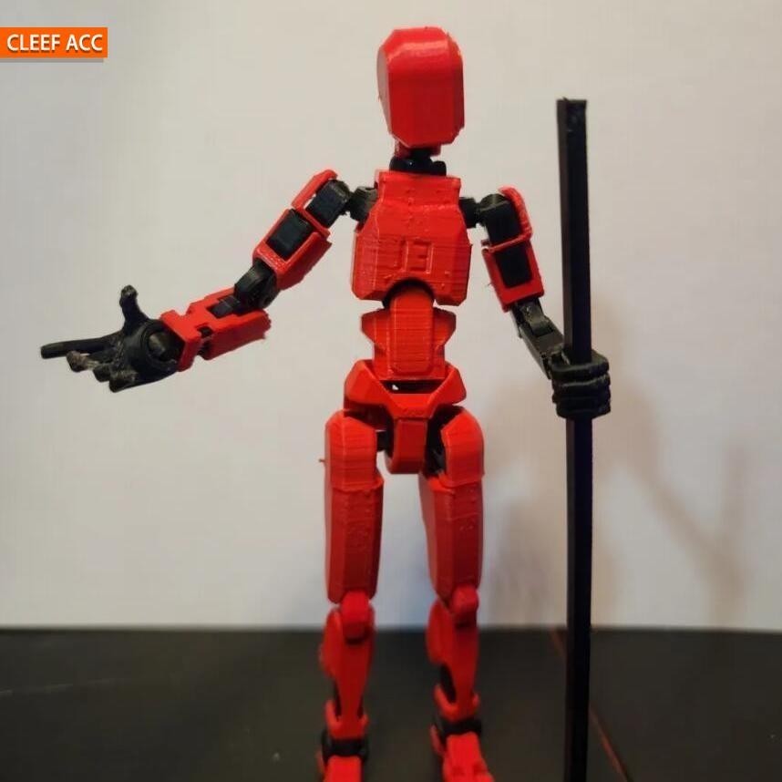 New 13 Character 3D Printed Multi-Jointed Movable Shapeshift Robot ...