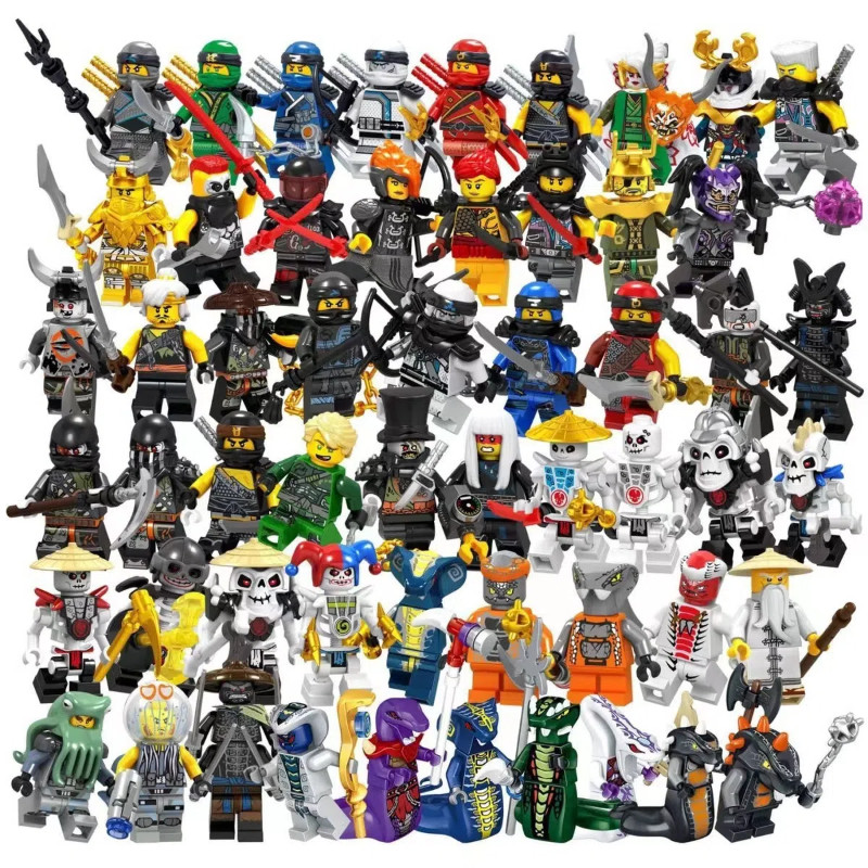 Compatible with LEGO minifigures, small bricks, figures, loose blind