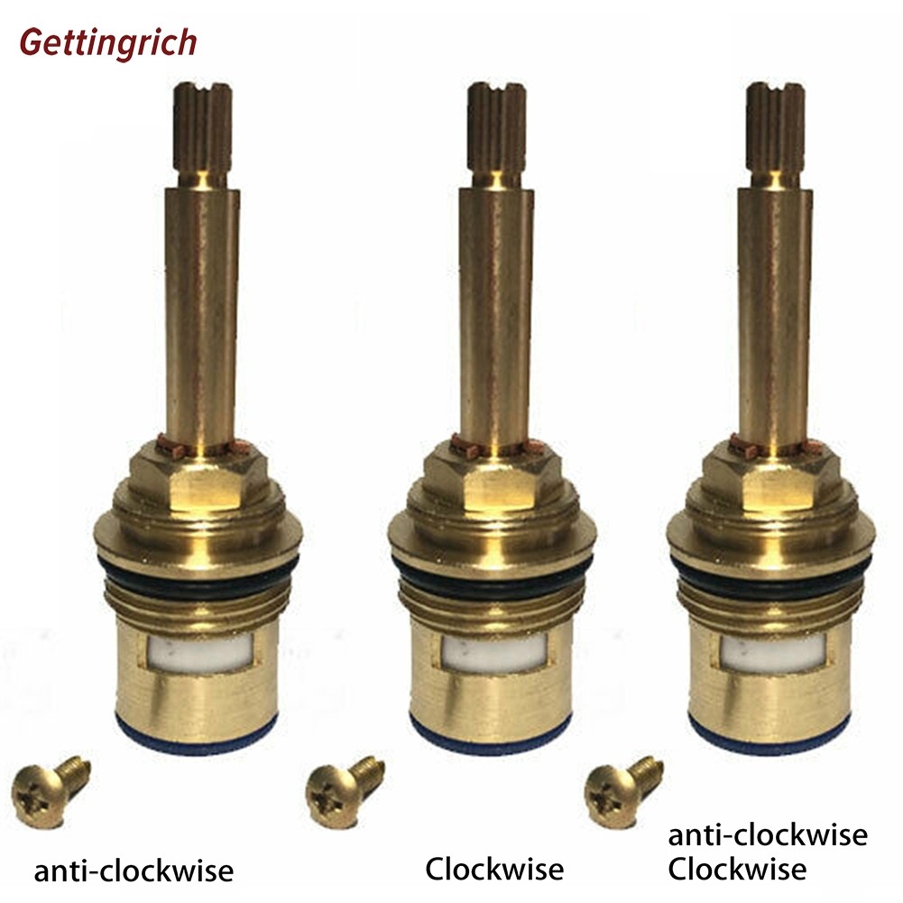 [GTH] Shower Bath Tap valve Cartridge Quarter Turn flow Long Tall Stem