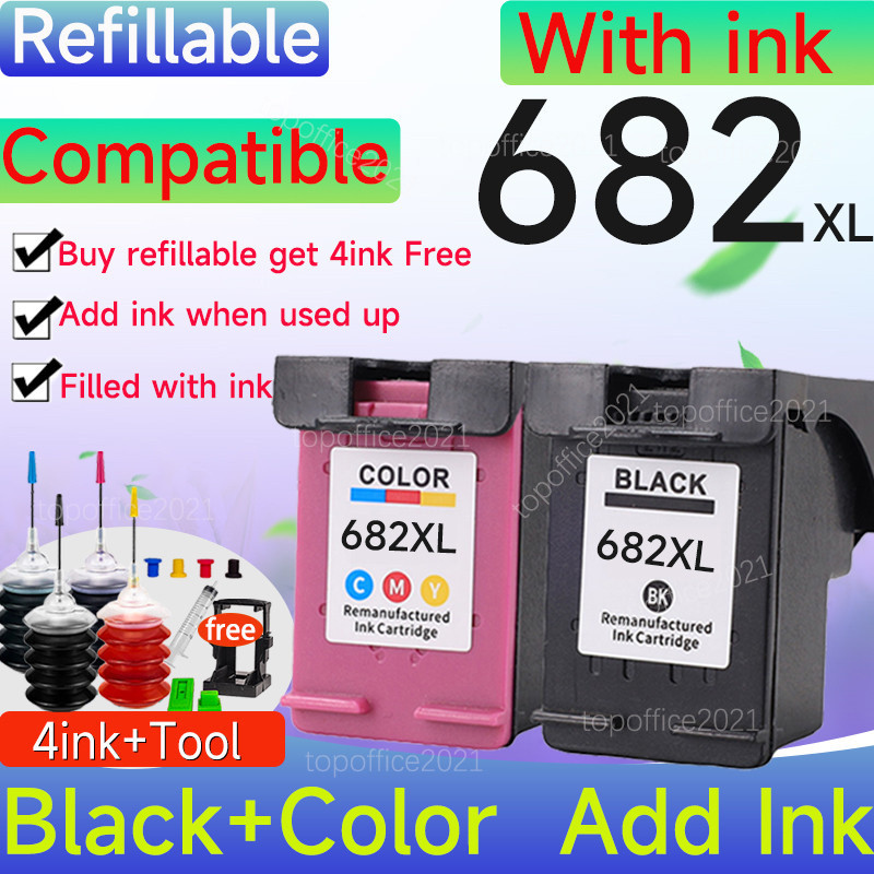 Compatible HP 682 ink HP682XL ink Cartridge for HP 1216 2336 2775 2776 ...