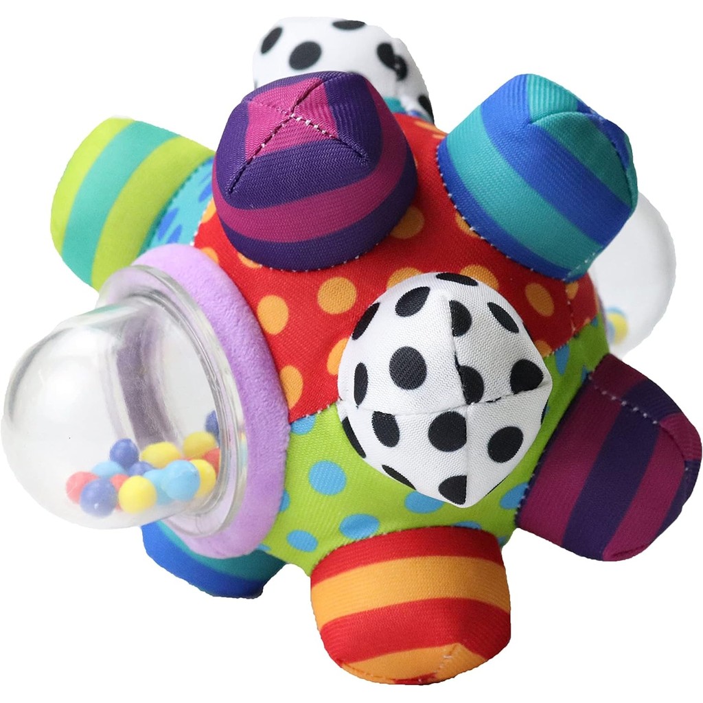 Developmental Bumpy Ball Toy, Easy to Grasp Bumps Help Develop Motor ...