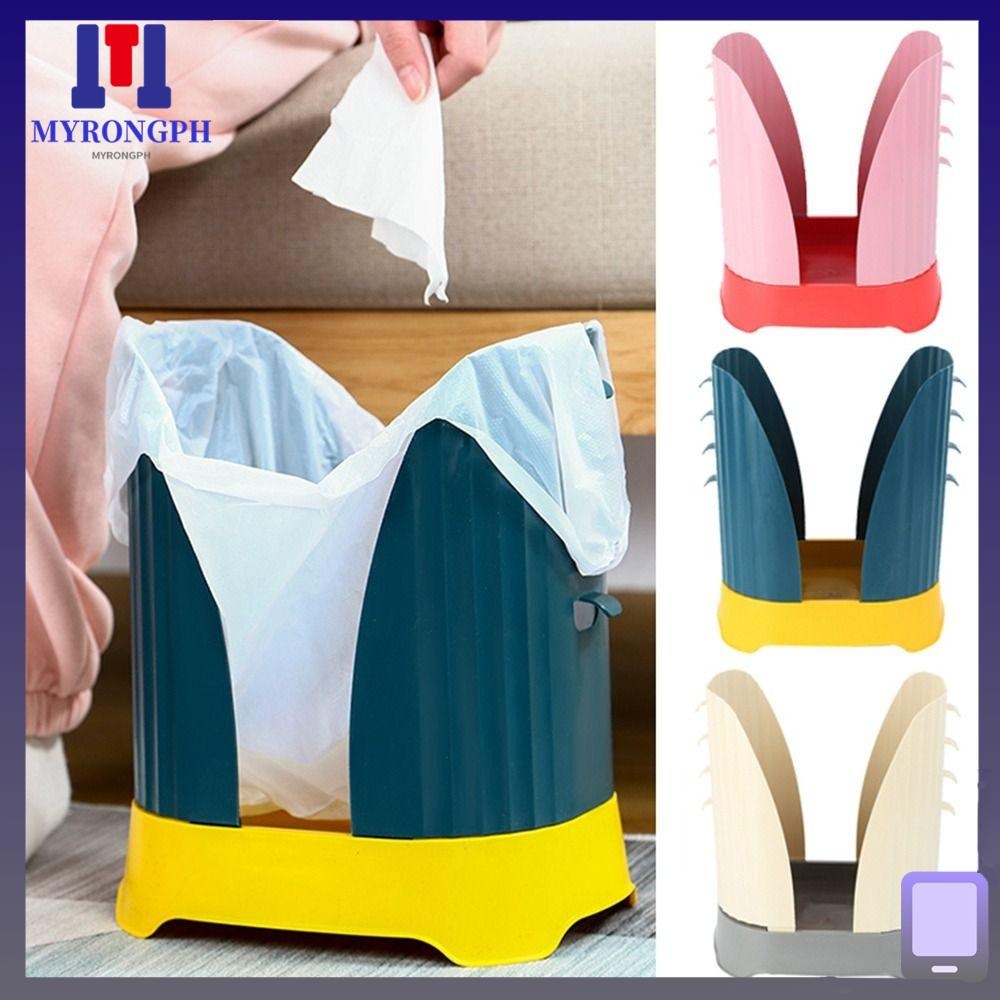 MYRONGPH Trash Can Fixation Garbage Bag Expand Waste Bin Shopee