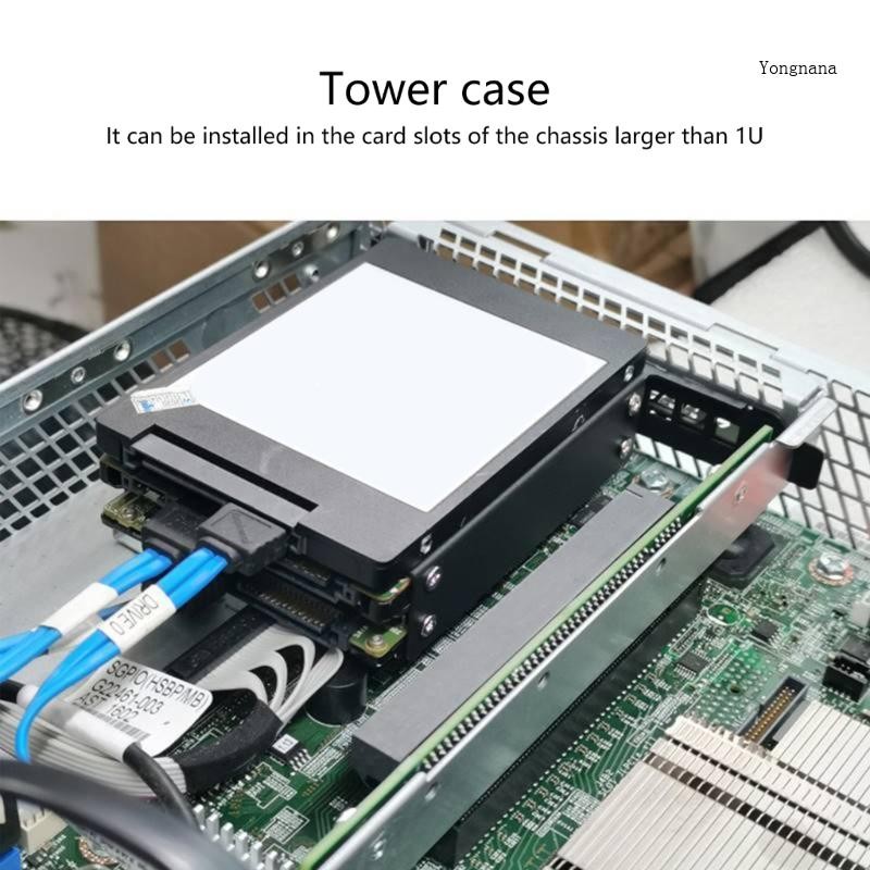 【CH*】 Desktop PC SSD HDD Metal Bracket PCI Expansion Slot Rack Hard ...