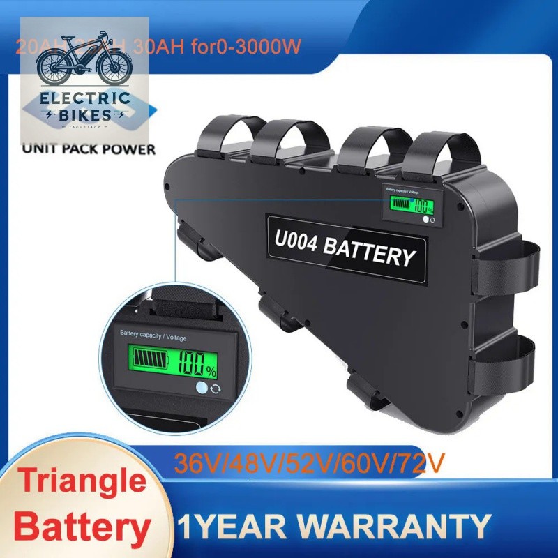 Batterie Lithium Triangle Risunmotor 72V 25AH, Décharge 5C (125-220A) Avec Chargeur 6A, Neuve