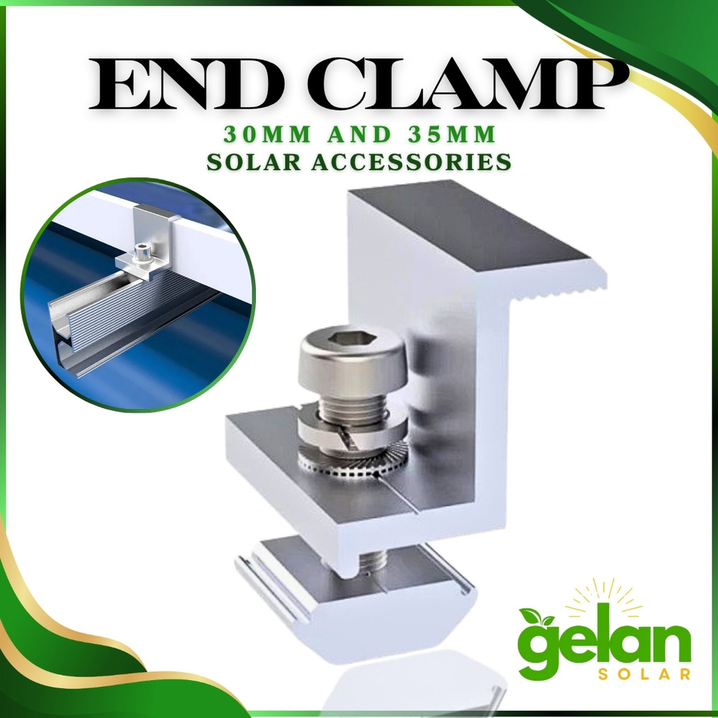 Solar Panel End Clamp Solar PV Mounting Accessories for Solar Panel ...
