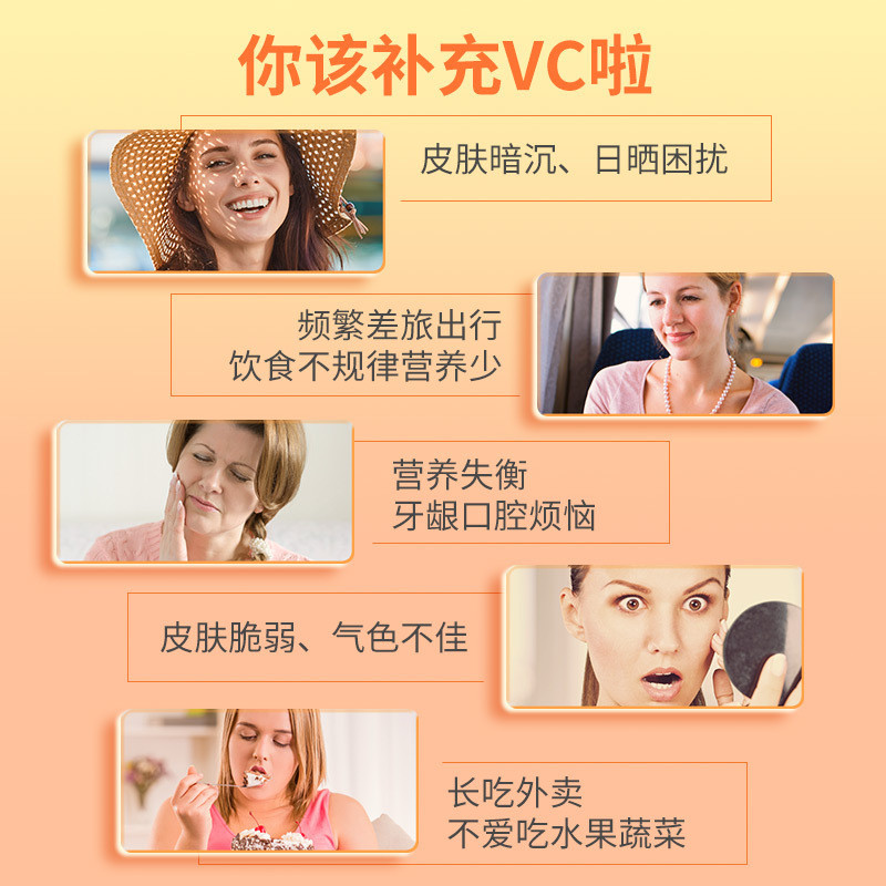 Combe Vitamin C Tablets Chewable Tablets vc Tablets High Content ...