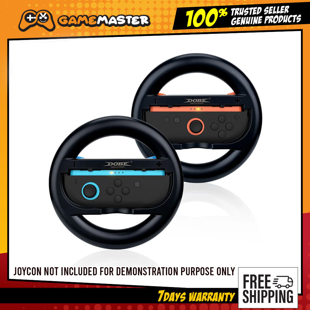 Dobe Steering Wheel for Nintendo Switch 2 Joycon | Shopee Philippines