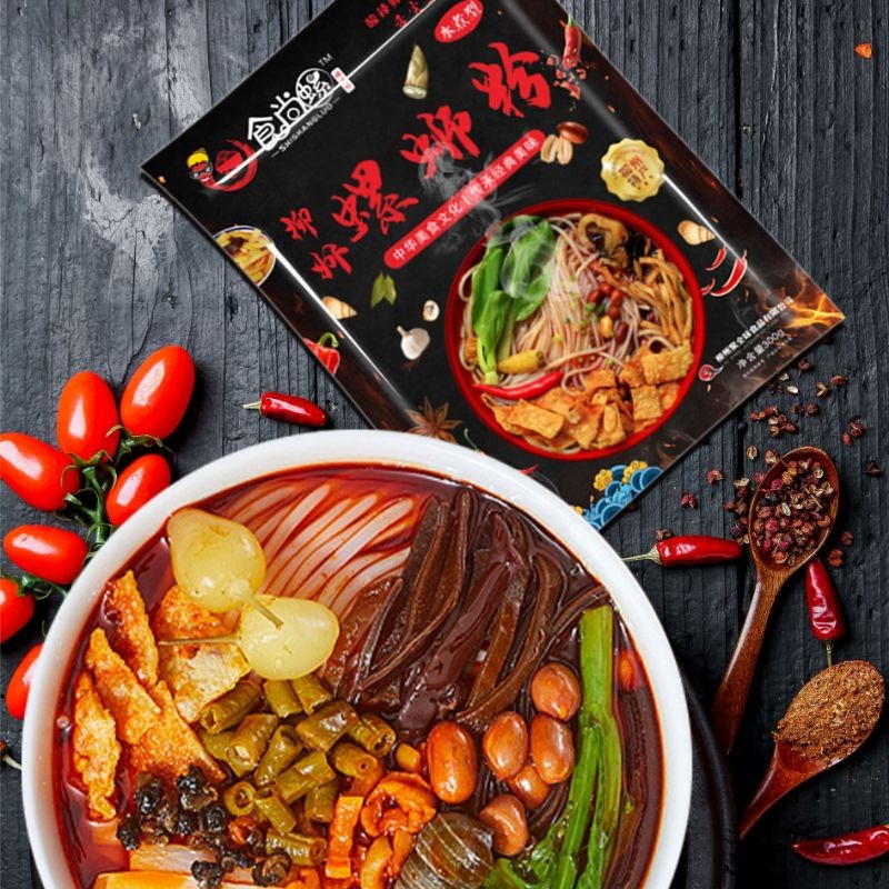 Shishang Snail Snail Noodles Liuzhou Snail Noodles Boiled Brewing ...