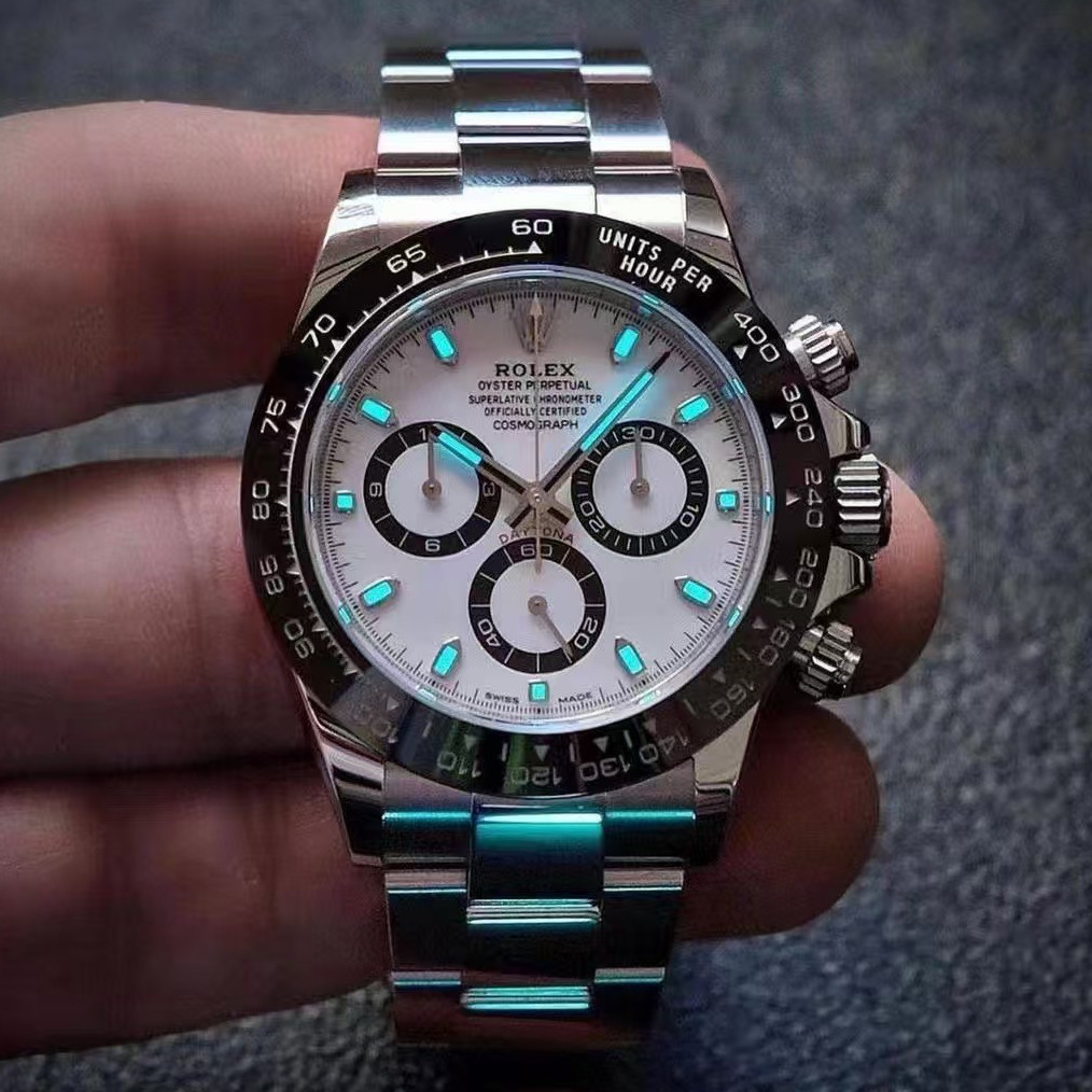[R.X] Men's Watch h904l Stainless Steel Rotating Crown and Push Button ...
