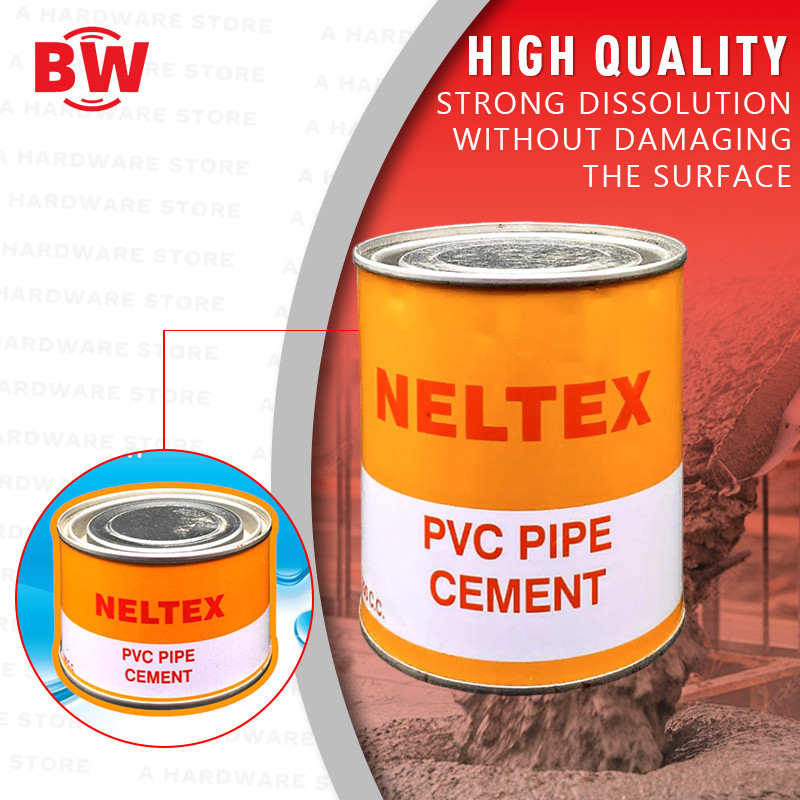 NELTEX PVC Cement Solvent 100CC / 200CC / 400CC (Sold per can) for DIY ...