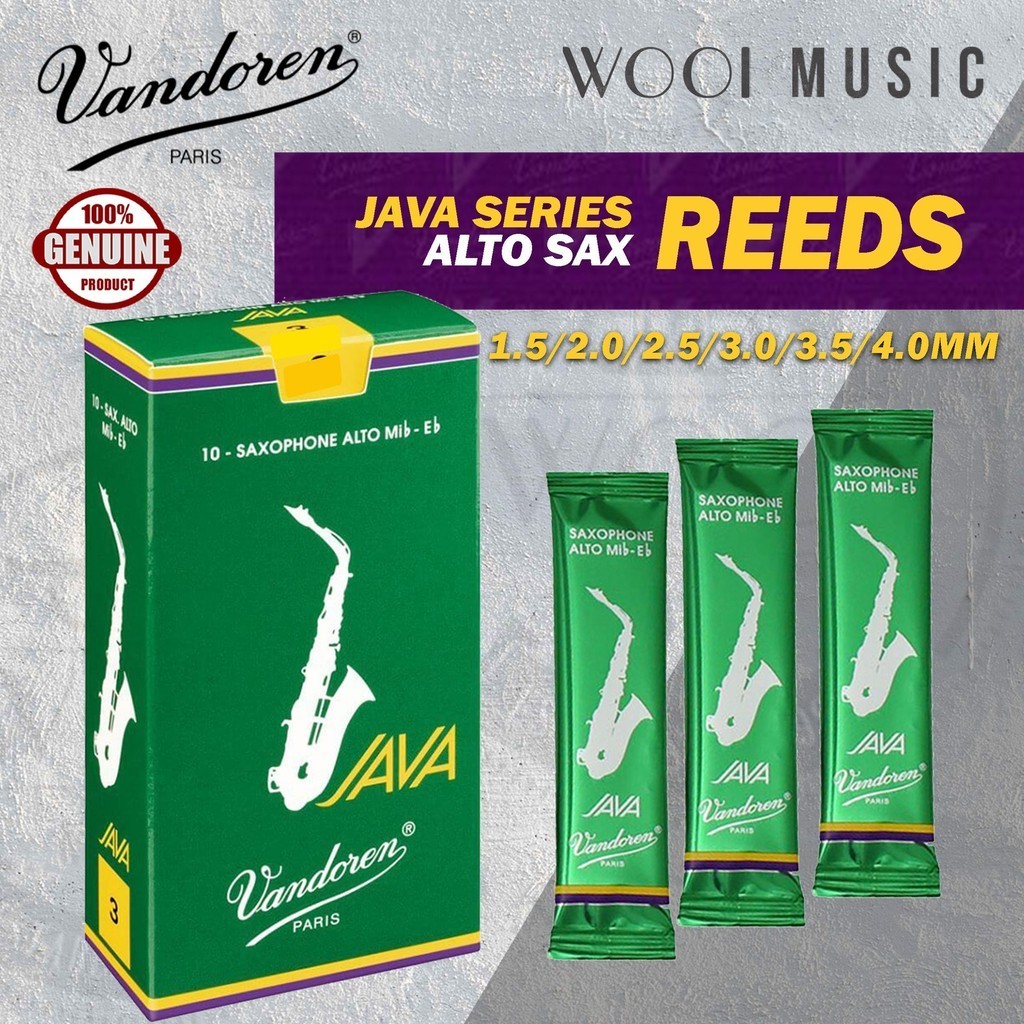Vandoren Java Series Alto Saxophone Reeds / Alto Sax Reeds | Shopee ...