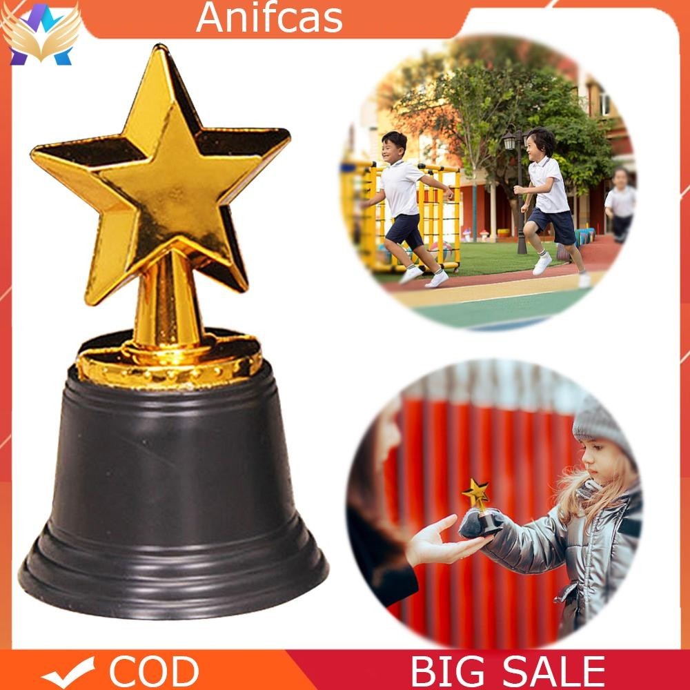 1PCS Gold Awards Trophy Children School Party Award Supplies