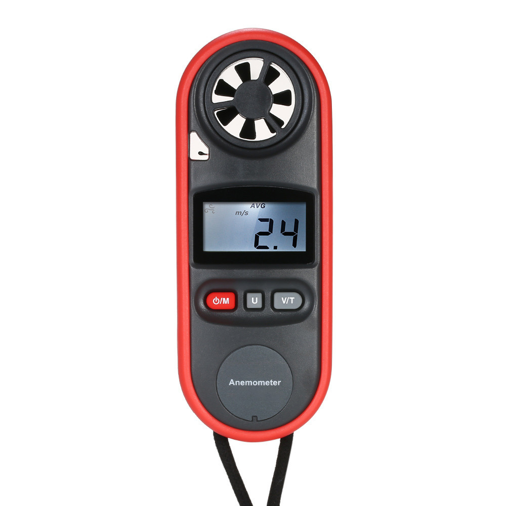 Mini Digital Anemometer Beaufort Scale IP67 Thermometer Handheld ...