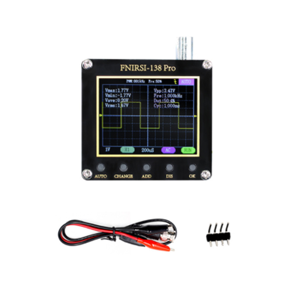 FNIRSI 138pro Handheld Portable Oscilloscope 2.4 Inch Display Multi ...