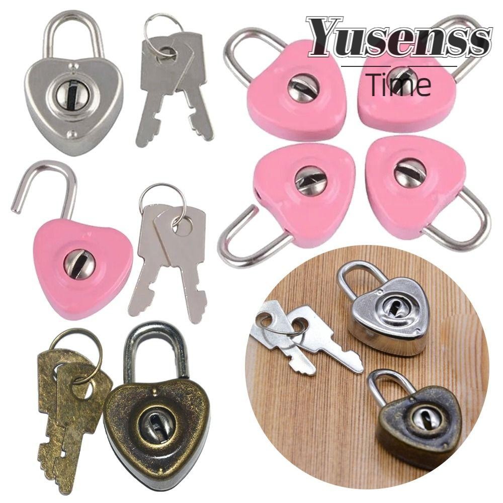 YUSENSS 1Set Archaize Padlocks, Luggage Lock With Key Security Key Lock ...