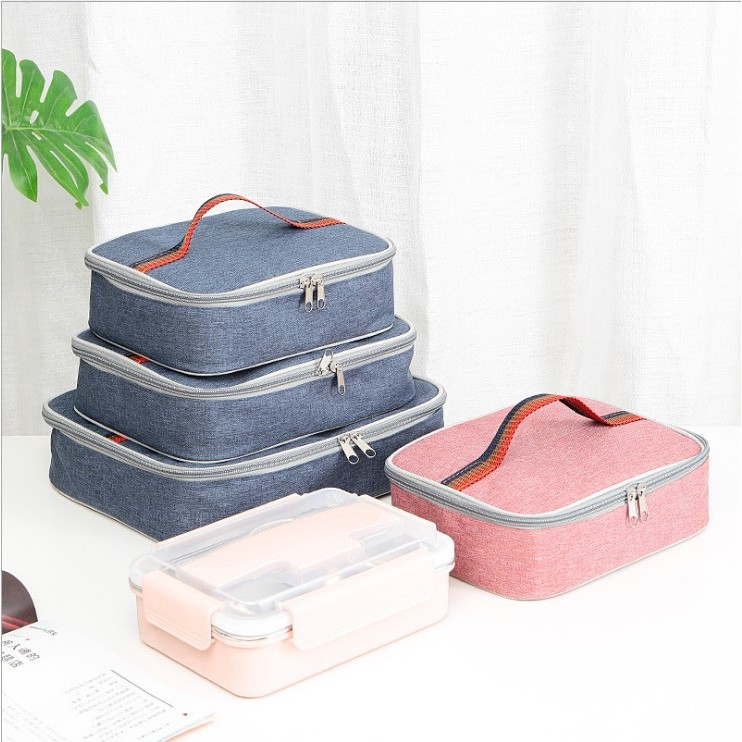 nxp-Compartment Type Lunch Box Bag Thick Aluminum Foil Insulation Lunch ...