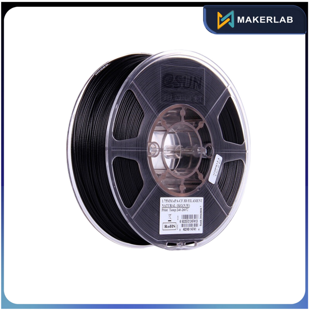 eSun - ePA12 - Noir (Black) - 1,75 mm - 1 kg main image 0