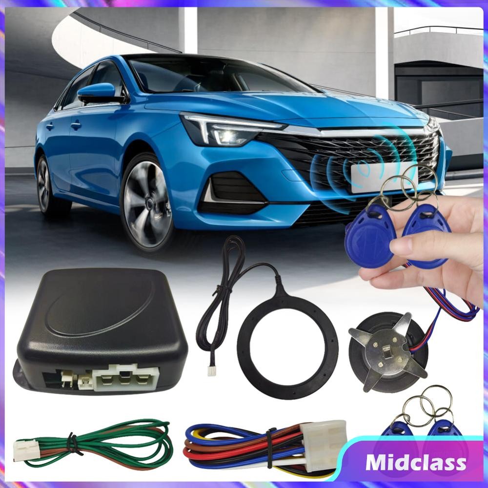 12V Car Ignition Switch RFID Lock Ignition Switch Keyless Ignition Auto