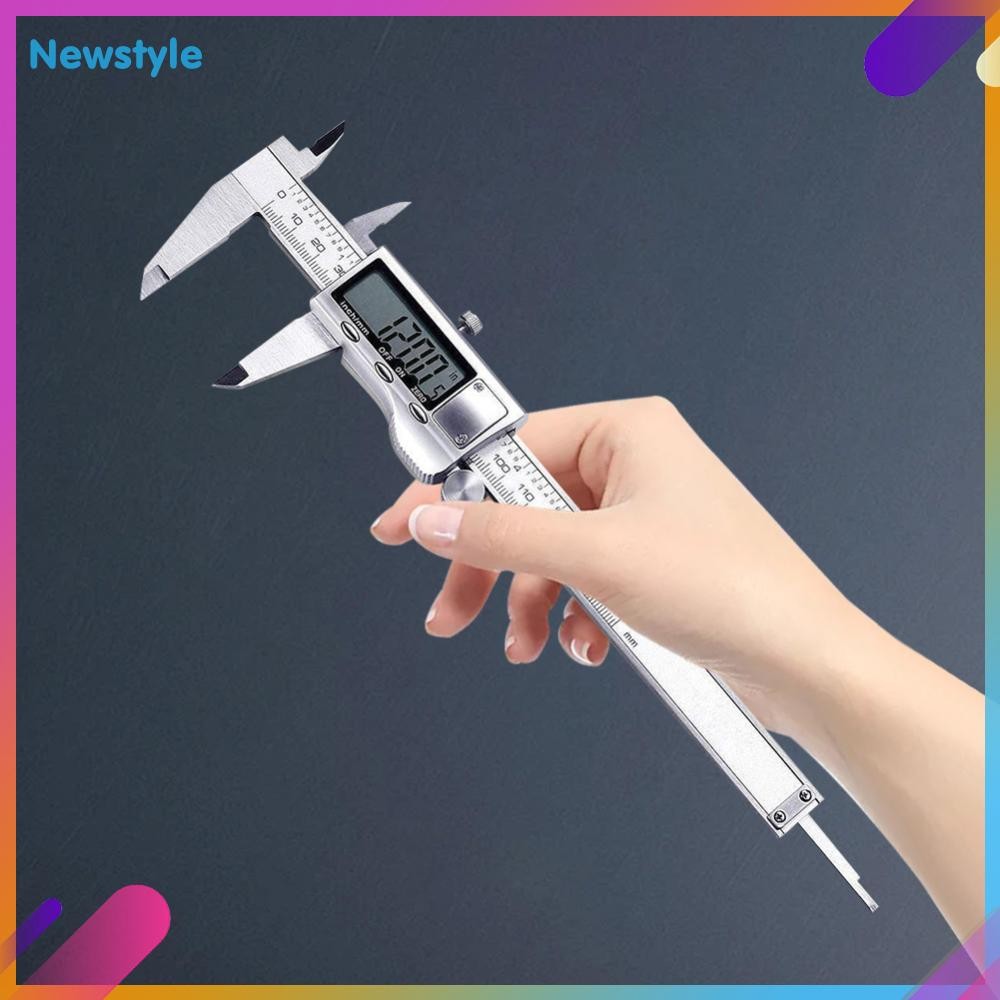 6 Inch Caliper Tool Digital Caliper Measuring Tool Stainless Steel ...