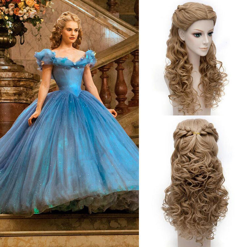 Adult Women's Cinderella Movie  Wig main image 0