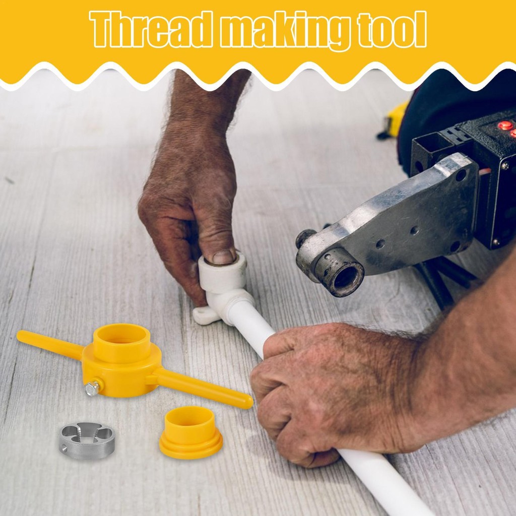 6Pcs/Set Pipe M10 Threading Tool PVC Thread Maker 1/2 3/4 1 Inch Pipe ...