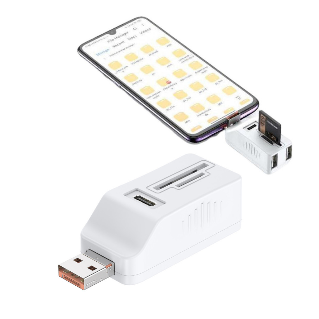 Compact Usb Hub Highspeed Data Transfer Docking Station Portable Usb 3