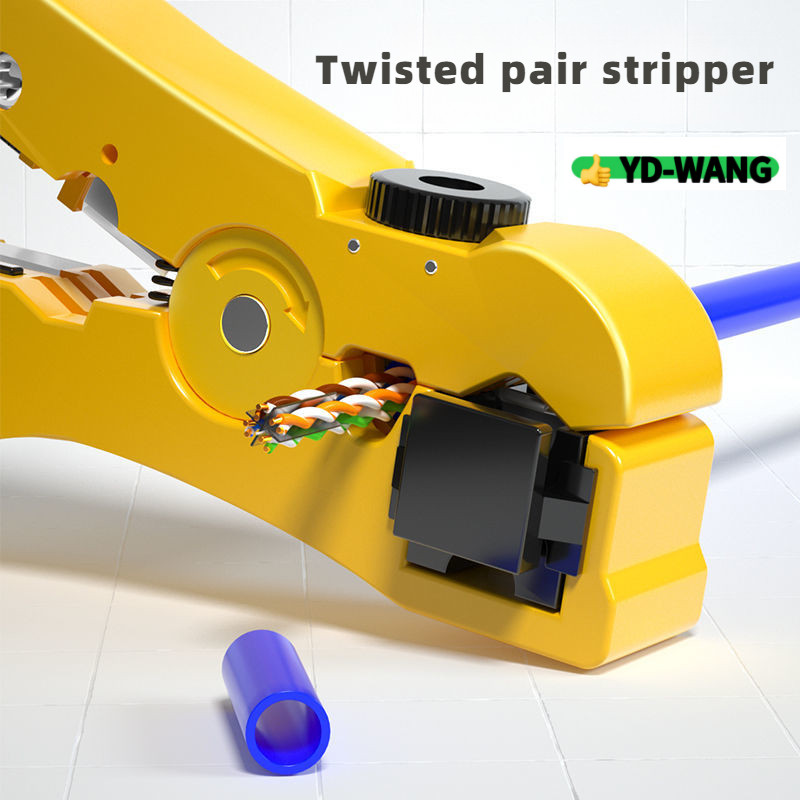 YD-WANG All-In-One Stripping Tool Cable Wire Stripper Compression Tool ...